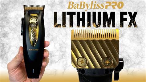 BRAND NEW LITHIUM FX CLIPPER Babyliss Pro YouTube