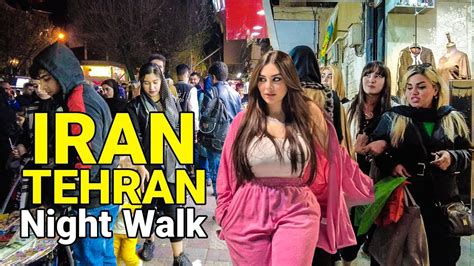 IRAN 2023 Night Walk In Tehran Before Nowruz Vlog Sadeghiyeh Tehran