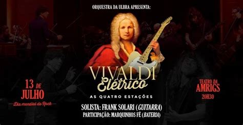 Orquestra de Câmara da ULBRA apresenta VIVALDI ELÉTRICO As quatro