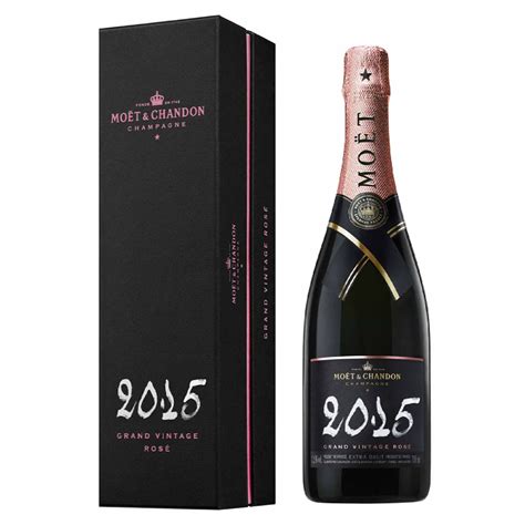 Champagne Moët Chandon Grand Vintage 2015 Rosé 75cl