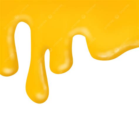 Melted Cheese Dripping Cheese Liquid Cheese Cheese Drops PNG