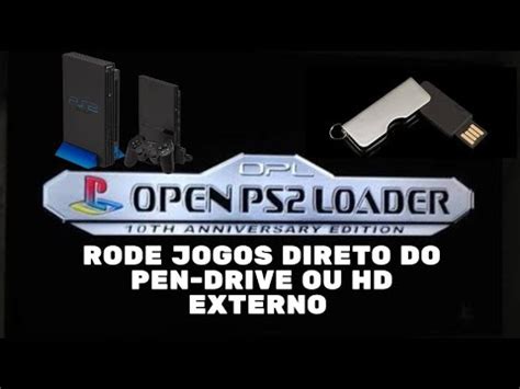 Rode Jogos Do Seu PS2 Pelo Pendrive Ou HD Externo OPL E Free McBoot