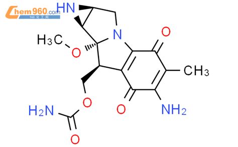 50 07 7 丝裂霉素 CCAS号 50 07 7 丝裂霉素 C中英文名 分子式 结构式 960化工网