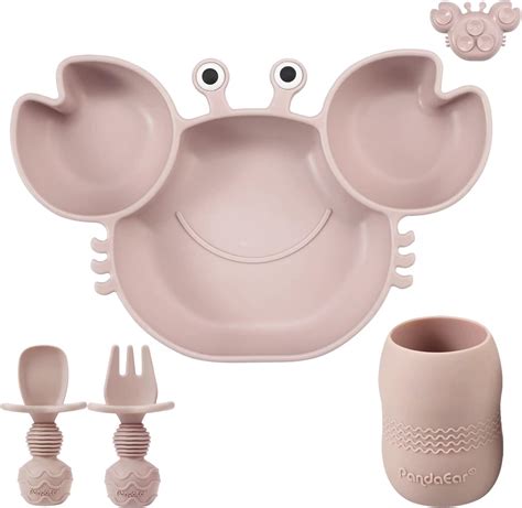 Pandaear Silicon Babypeller F Tterungsset Pack Silikon