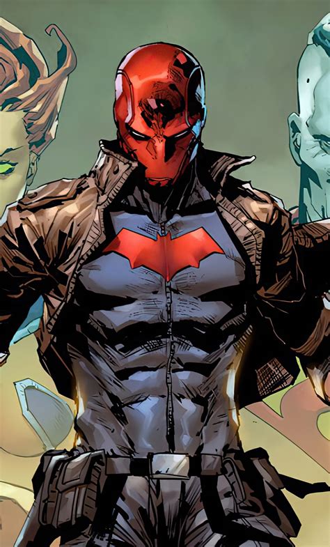 Red Hood Wallpaper 4k Iphone