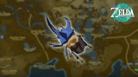 How To Get Bladed Rhino Beetle In The Legend Of Zelda Tears Of The Kingdom