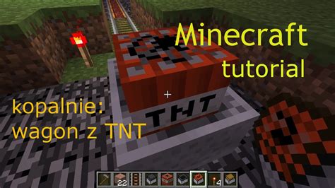 Minecraft Tutorial Wagonik Z TNT Mega Eksplozja YouTube