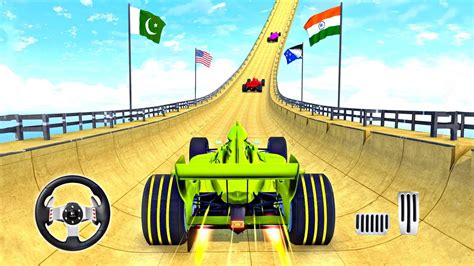 Formula Car Racing Stunt Simulator Impossible Mega Ramp Gt Car 3D