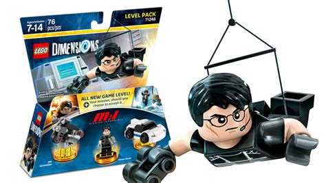 LEGO Mission Impossible Minifigure Ethan Hunt Tom Cruise With