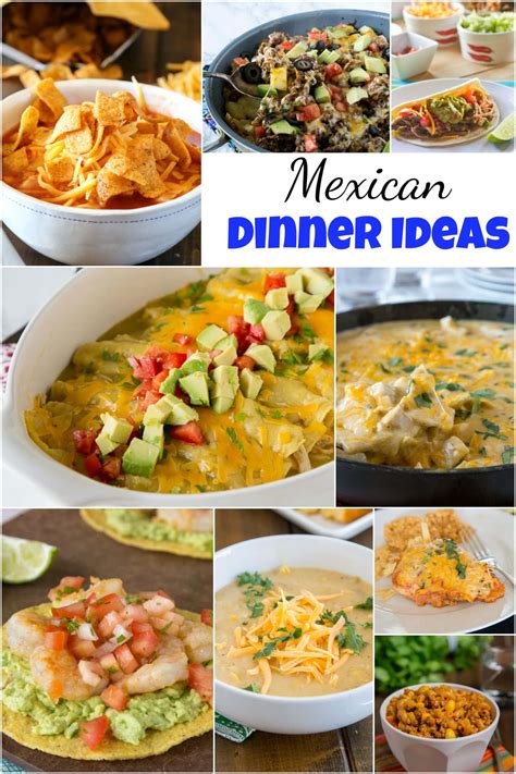 50+ Mexican Dinner Ideas - Dinners, Dishes, and Desserts