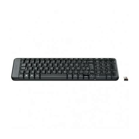 Teclado Sem Fio Logitech K230 Qwerty Português Brasil Preto Oferta e