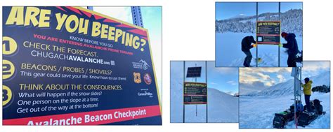 Are You Beeping Turnagain Pass Signs Are Up Chugach Avalanche Center
