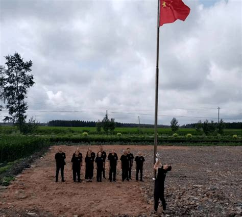 【庆“七一”·党旗红】宏胜镇开展迎“七一”主题党日活动全体人员群众精神