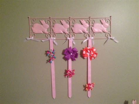 Repurposing Old Metal Into A Bow Holder Bow Holder Completed Pins