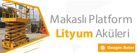 Makasl Platform Lityum Ak Sat Gezgin Solar Enerji