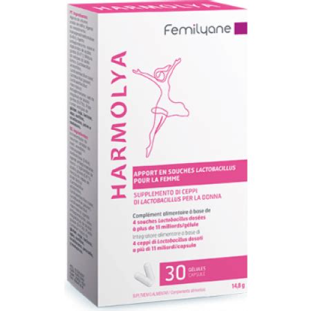 Harmolya 30 Cápsulas FarmaHome Reguladores Intestinais Sistema