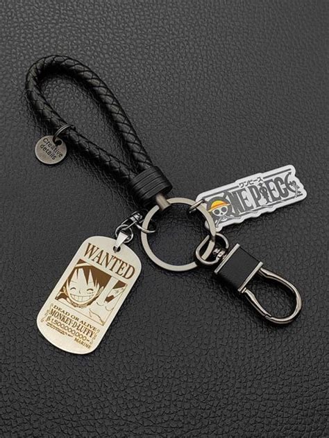 One Piece Keychain Anime Peripheral Gifts For Men And Women Zoro Luffy