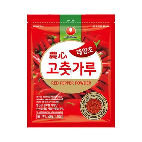 Nongshim Gochugaru Red Pepper Powder For Kimchi Coarse 500g Danmad