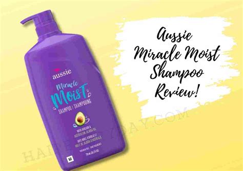 Heres The Aussie Miracle Moist Shampoo Review My Hairs Experience