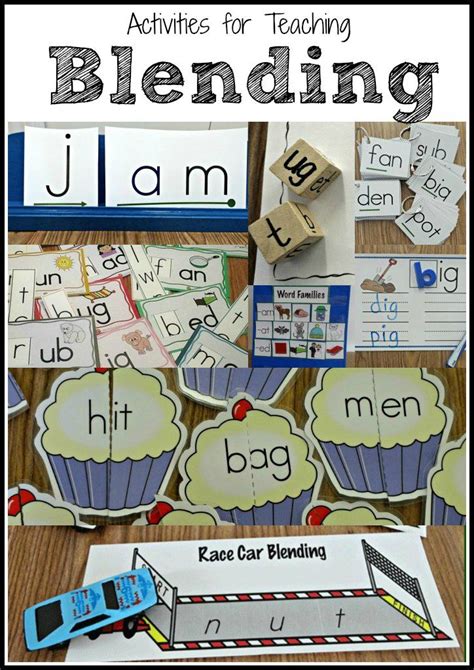 Simple Blending Words For Kindergarten