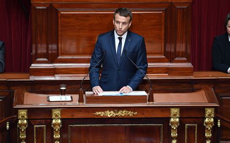 En Direct Revivez Le Discours D Emmanuel Macron Devant Le Congr S