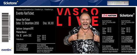 Vasco Rossi A Bologna Biglietti