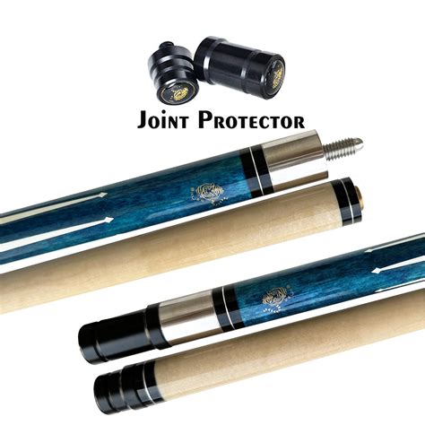 Tai Ba Cues Pool Cue Stick, 13mm Multilayer Leather Tip, 58", Linen ...