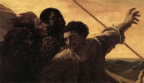 Details of The Raft of the Medusa, Theodore Gericault | Oil painting ...