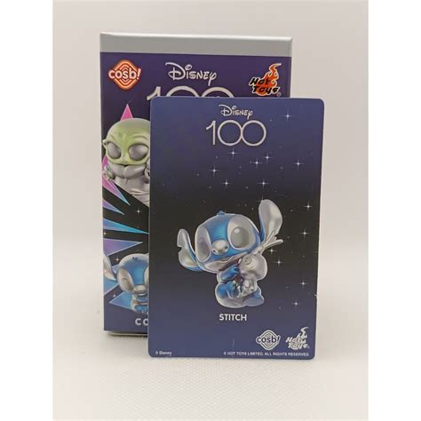 現貨 HOT TOYS COSBI 迪士尼 周年 白金配色系列 史迪奇 鋼鐵人 盲盒確認款 蝦皮購物