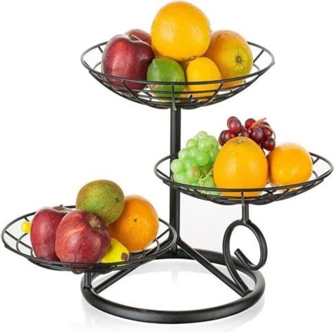 Corbeille Fruits Tages Panier Fruit Installation Facile Support