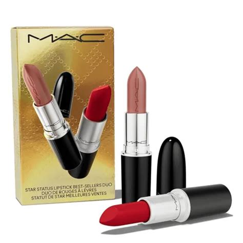 Set Son Mac Star Status Ruby Woo M U Thu N Thanks M U H Ng N U Nude Vua H Ng Hi U