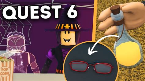 How To Make The SEE THROUGH POTION Bloxburg HALLOWEEN QUEST 6 YouTube