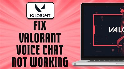 How To Fix Valorant Voice Chat Not Working Easy Solution Youtube