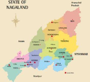 Nagaland Map - Hindi Ki Guide