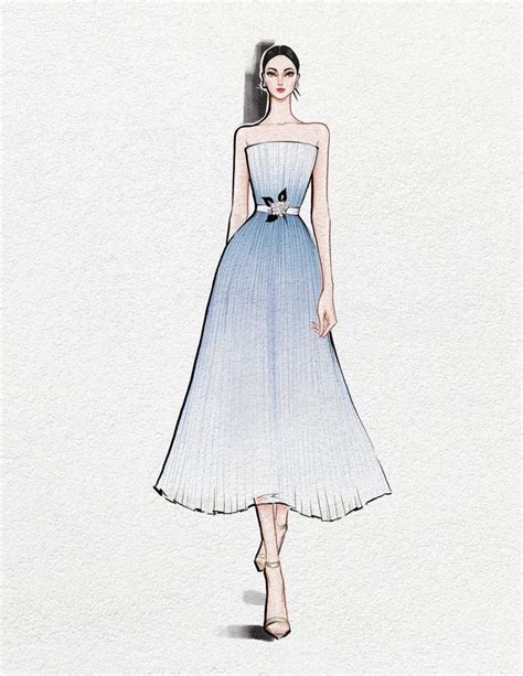 Pin by Trần Thu Nhi on Vẽ Fashion design sketches Fashion sketches