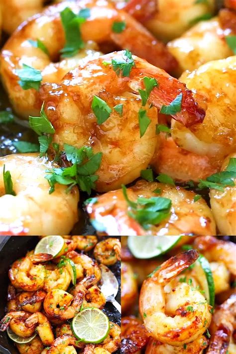 Garlic Honey Lime Shrimp Garlicky Sweet Sticky Skillet Shrimp With Fresh Lime This Recipe