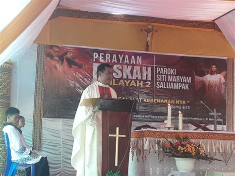 Umat Katolik Rayakan Kemenangan Paskah Dalam Kebangkitan Yesus Kristus