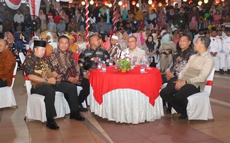 Semarak HUT Ke 78 Kemerdekaan RI Di Ternate Ditutup Dengan Ramah Tamah