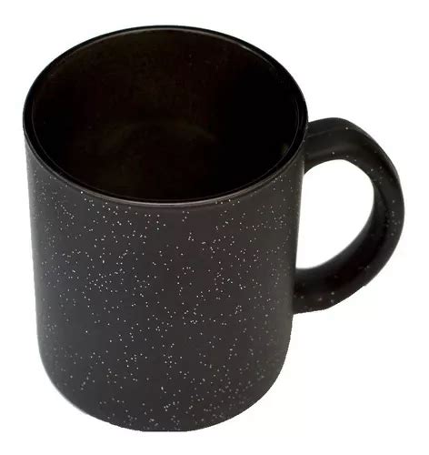 Taza De Cristal 11oz Magica Spark Negra Mate Sublimación 12 Piezas