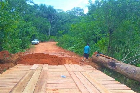 Prefeitura Conclui Constru O De Ponte No Travess O Sombra Da Mata