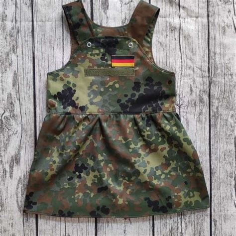 Flecktarn Kleid F R Babies Kleinkinder Caf Viereck