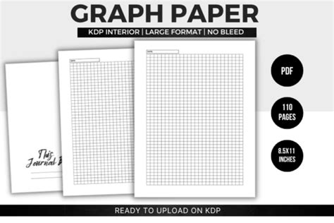 Graph Paper Composition Book Graphic by Actart Designs · Creative Fabrica