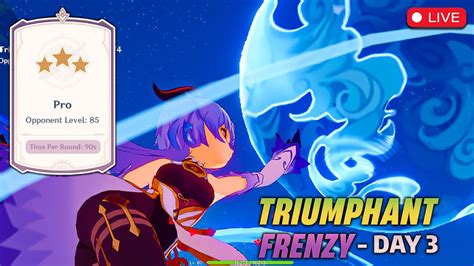 Pushing Nd Id Triumphant Frenzy Event Done Genshin Impact Live