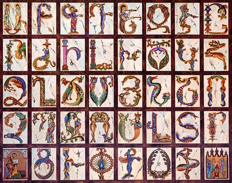 Seeroon Yeretzian Beautiful Alphabet Armenian Alphabet Alphabet Illuminated Letters