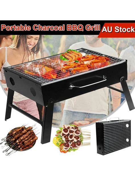 Bargene Outdoor Camping Portable And Foldable Charcoal Bbq Grill Hibachi Picnic Barbecue Ezibuy Nz