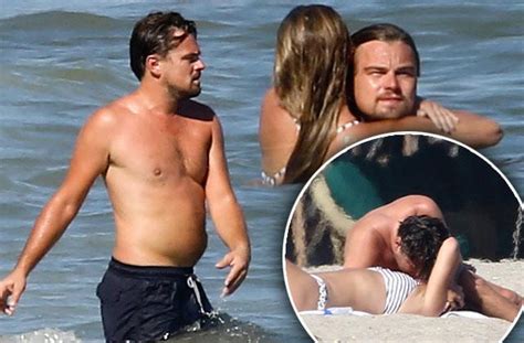 Shirtless Leonardo DiCaprio Caught Kissing Model Nina Agdal On The Beach