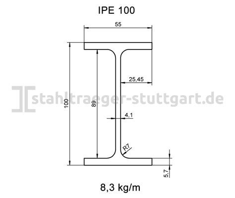 Ipe Stahltr Ger Stahltraeger Stuttgart De Hea Heb Ipe Unpstahltraeger