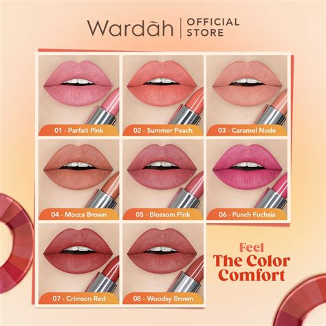 Jual Wardah Colorfit Ultralight Matte Lipstick Ringan Nyaman Dan