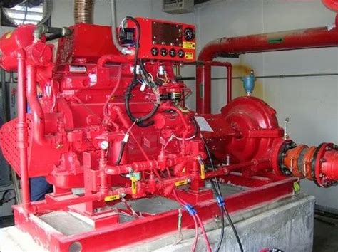 Mild Steel 50 Hz Fire Fighting Pump Max Flow Rate 2260 Lpm At Best