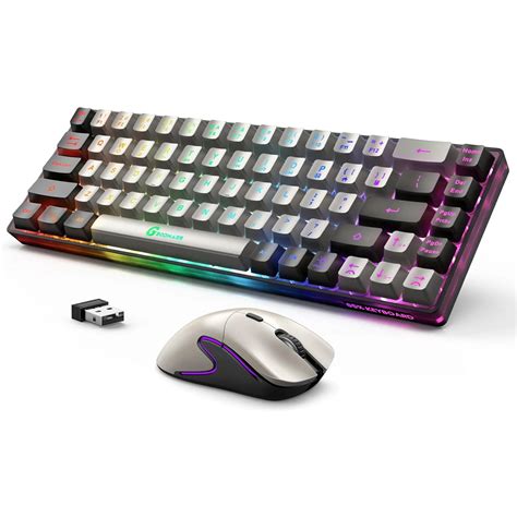 Teclado Y Rat N Inal Mbricos Para Juegos Combo De Teclado Y Rat N